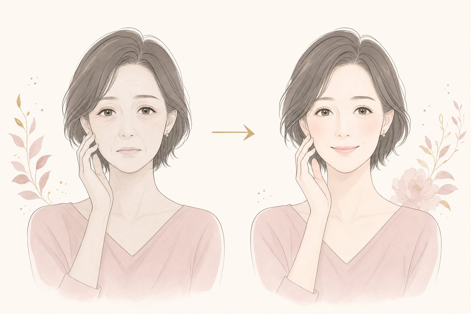 顔が明るいと、心も明るくなります